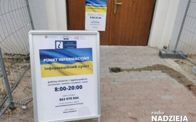 Łomża: Zmiany w funkcjonowaniu punktu informacja dla uchodźców