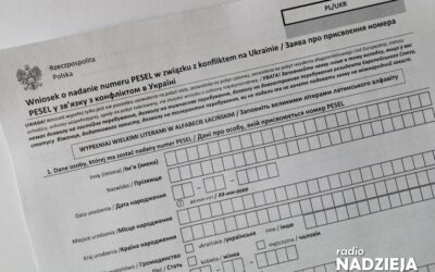 Łomża: Obywatele Ukrainy składają wnioski o numer PESEL