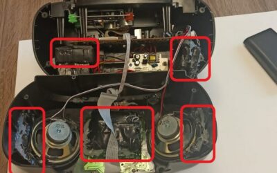 ZK w Czerwonym Borze: Próba przemytu przy użyciu boomboxa