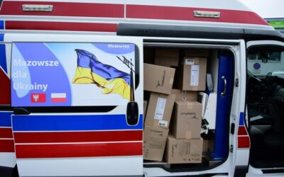 Mazowsze: Samorząd województwa przekazał na Ukrainę karetki
