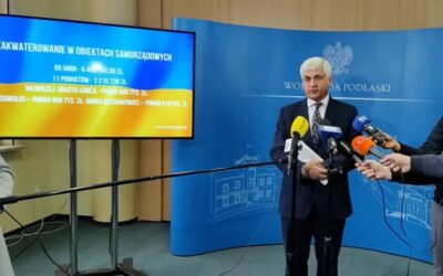 Podlaskie: Mamy dane dotyczące finansowania pomocy uchodźcom z Ukrainy