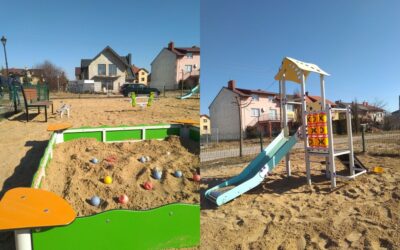 Wysokie Maz.: Nowe place zabaw czekają na najmłodszych