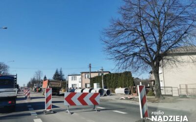 Łomża: Utrudnienia na ulicach miasta