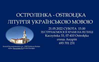 Ostrołęka: Liturgia grekokatolicka dla wiernych z Ukrainy