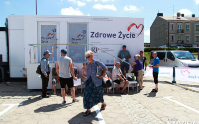 Łomża: Mobilna Strefa Zdrowia na Placu Niepodległości