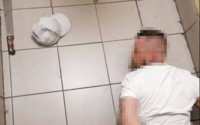 Ostrołęka: Groził sąsiadce maczetą. Zatrzymała go policja