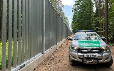 Region: Kończy się budowa ogrodzenia na granicy polsko-białoruskiej