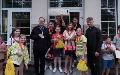 Region: Dzieci z łomżyńskich parafii bawią się w Augstowie