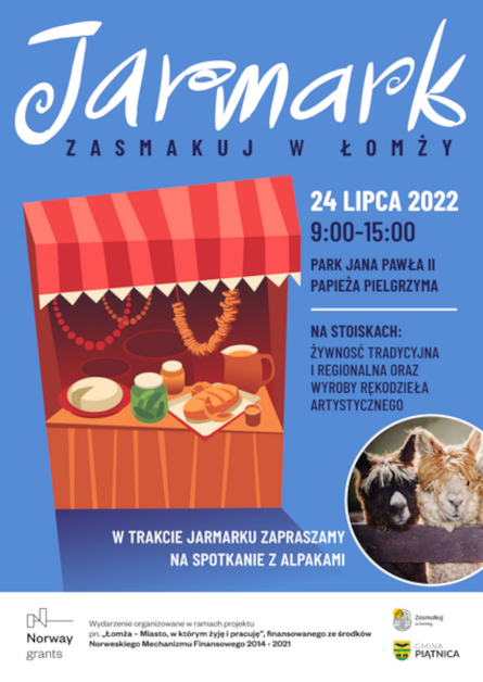 Łomża: Jarmark “Zasmakuj w Łomży” i kolejny pokaz plenerowego kina letniego