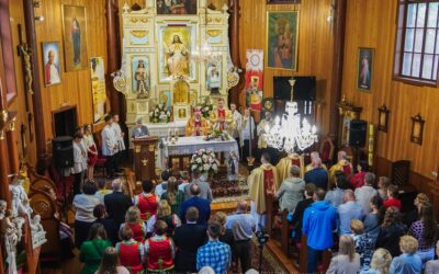 Wiara: Parafia Olszewka dziękowała za swój stuletni kościół