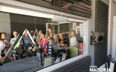 Region: Dzieci z Kolna odwiedziły Radio Nadzieja
