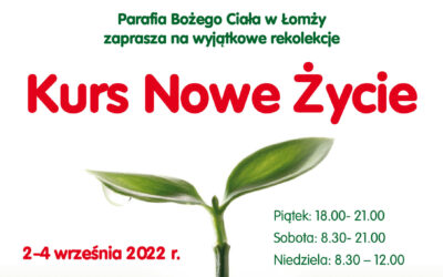 Wiara: Kurs Nowe Życie już niebawem w Łomży