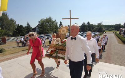 Wiara: Uroczysta Msza Św. na Dożynki w Zabielu w Gminie Kolno