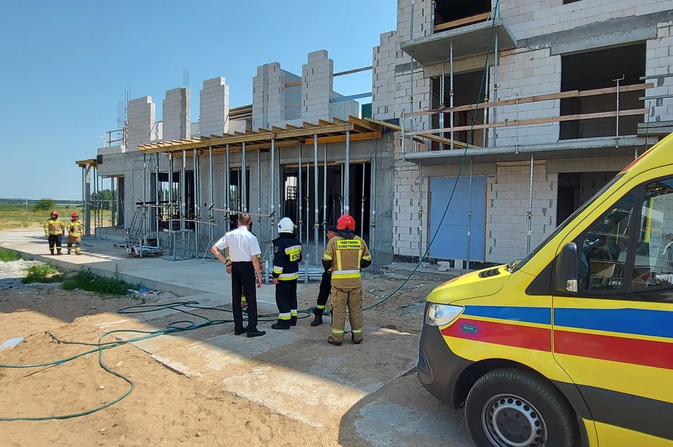 Grajewo: Prokuratura bada okoliczności śmiertelnego wypadku na budowie