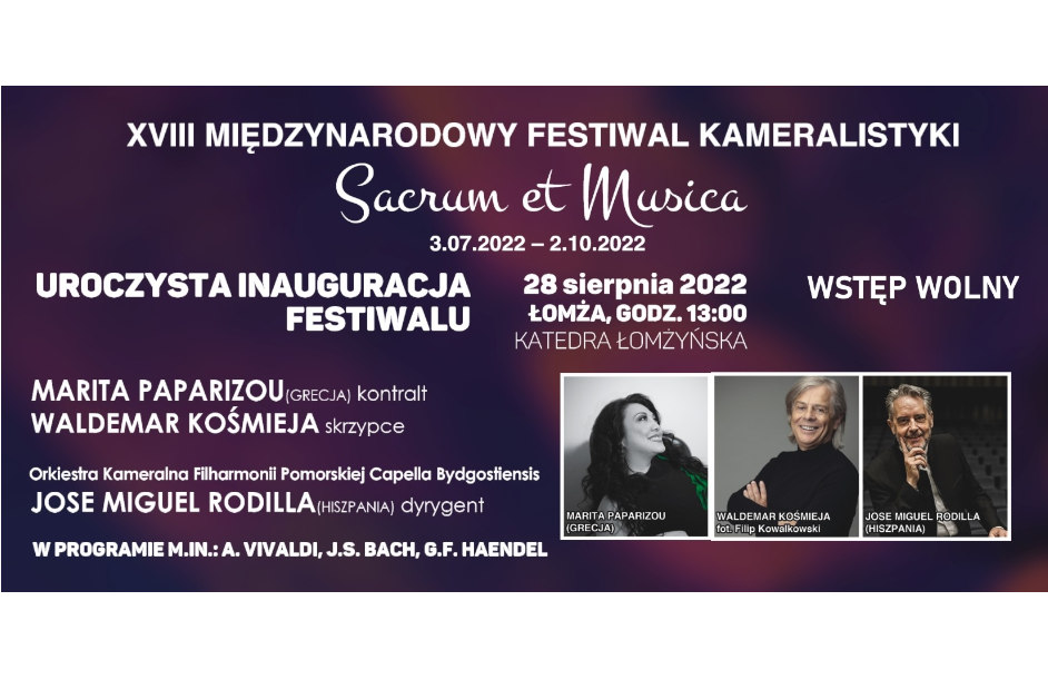 Łomża: Uroczysta Inauguracja XVIII Festiwalu Sacrum et Musica