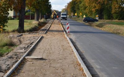 Powiat łomżyński: Przebudowa drogi powiatowej Wizna-Jedwabne na ukończeniu