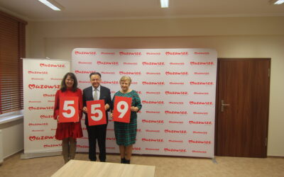Mazowsze: 559 inwestycji w regionie ostrołęckim ze wsparciem finansowym
