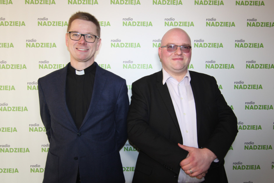 ks. Mateusz Gąsowski i Karol Cuch