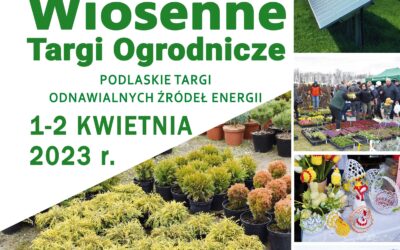 1-2 kwietnia Wiosenne Targi Ogrodnicze w Szepietowie