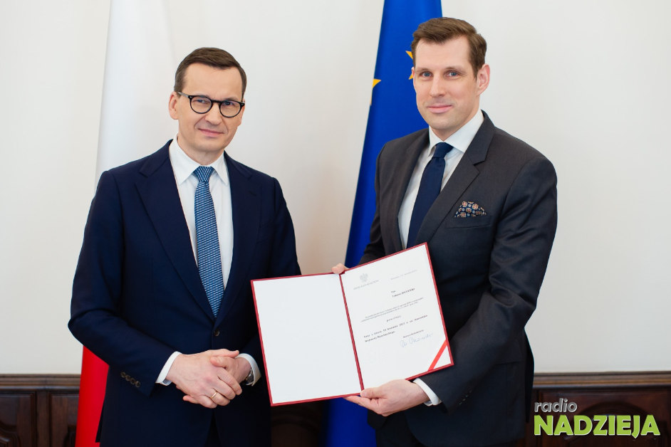 2023-04-19 Tobiasz Bocheński nowym Wojewodą Mazowieckim