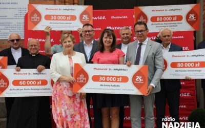 Mazowsze: Czeki z programu „Mazowsze dla zabytków” rozdane