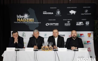 Wiara: Konferencja prasowa – „Iskra Nadziei. Podlaskie w hołdzie Janowi Pawłowi II”
