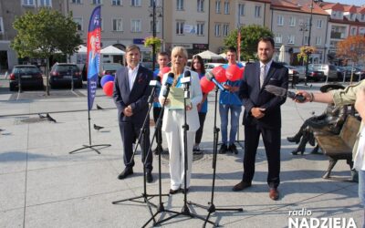 Łomża: Bogumiła Olbryś przedstawiła punkty swojego programu