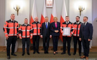 Łomża: Nagroda Prezydenta RP trafiła do Grupy Ratowniczej Nadzieja