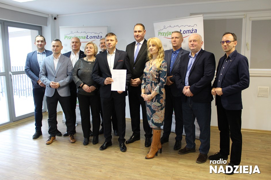 2023-11-24 Konferencja klubu”Przyjaznych Łomży”