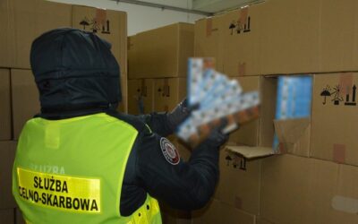 Podlaskie: KAS udaremniła rekordowy przemyt papierosów