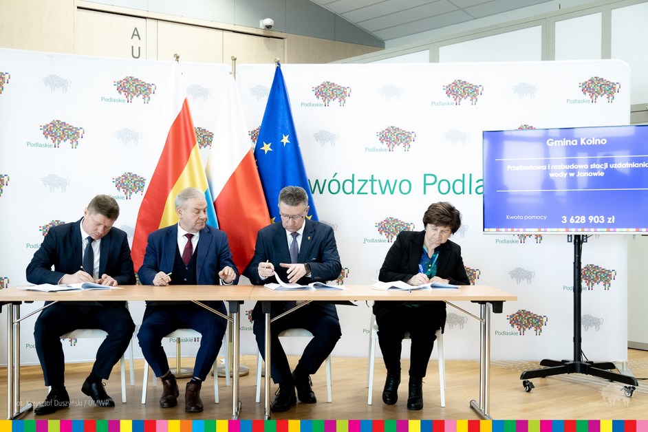 Modernizacja stacji uzdatniania wody w Janowie