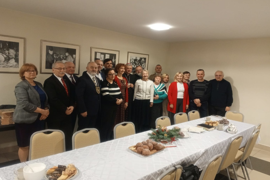 Wiara: Spotkanie opłatkowe Rady Ruchów i Stowarzyszeń Katolickich Diecezji Łomżyńskiej