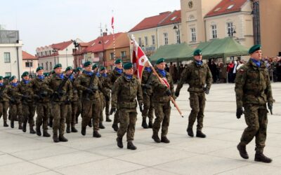 Łomża: Przysięga żołnierzy dobrowolnej zasadniczej służby wojskowej