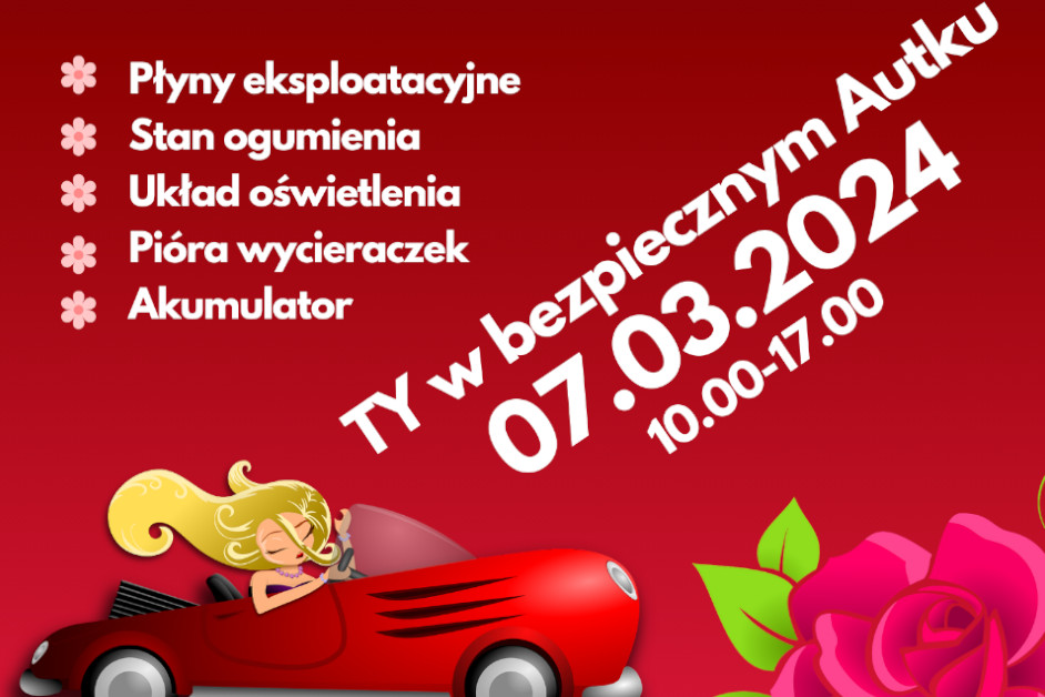 TY w bezpiecznym autku
