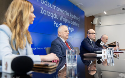 Podlaskie: Zarząd Województwa Podlaskiego podsumował 5 lat kadencji