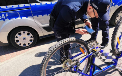 Region: Policja przypomina ,,oznakuj i zabezpiecz swój rower”