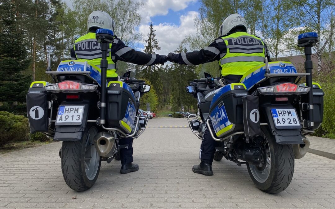 Region: Patrole policji na motocyklach