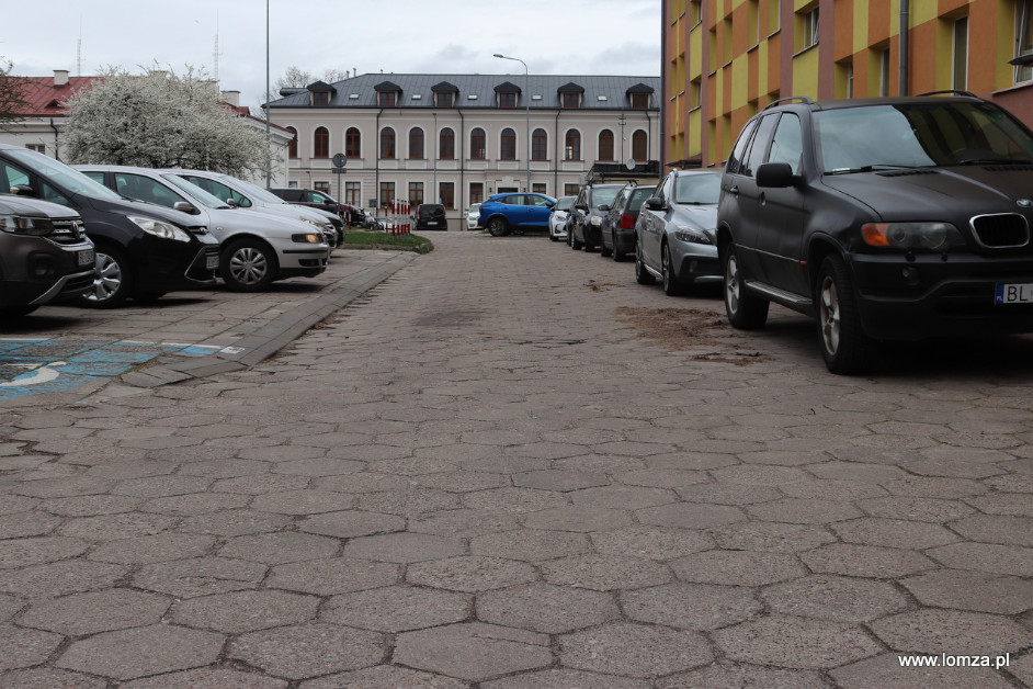 2024-04-04 Remont parkingów w Łomży