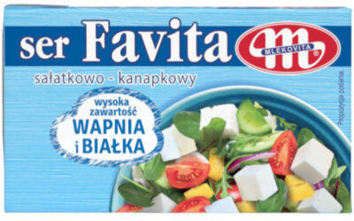 Mlekovita: Favita liderem na rynku wśród serów sałatkowo-kanapkowych