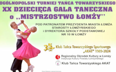 Łomża: Ogólnopolski Turniej Tańca Towarzyskiego