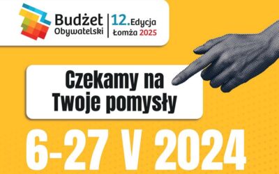 Łomża: Można zgłaszać projekty do Budżetu Obywatelskiego