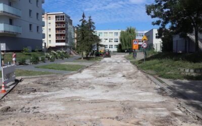 Łomża: Rozpoczął się remont ulicy Reymonta