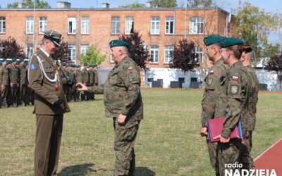 Łomża: Pożegnanie ppłk. Krzysztofa Rabka