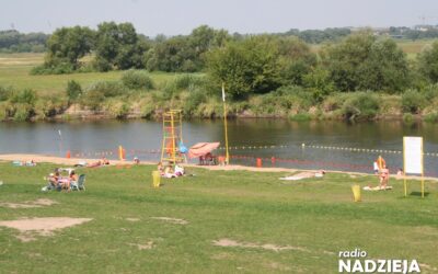 Łomża: Od soboty (13.07) funkcjonuje kąpielisko nad Narwią