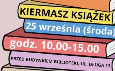 Łomża: W środę (25.09) Kiermasz książek
