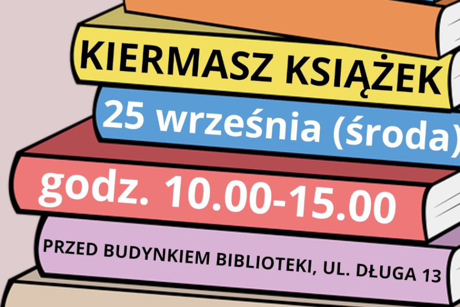 kiermasz książek biblioteka