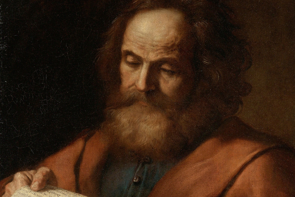 Św. Łukasz – Guercino, Public domain, via Wikimedia Commons