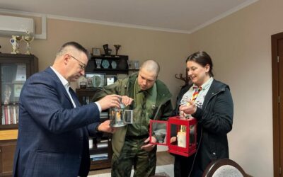 Gmina Kolno: Betlejemskie Światło Pokoju przekazane na ręce wójta