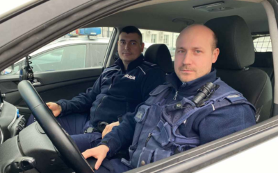 Kolno: Policjanci pomogli 36-latkowi, który miał zawał