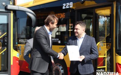Łomża: Kolejnych 8 autobusów elektrycznych wyjedzie na ulice miasta